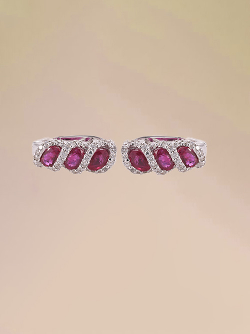 Ruby Earrings